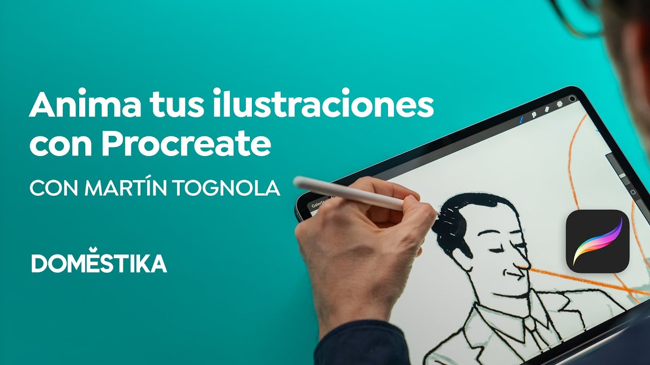 CURSO ONLINE Ilustración animada con Procreate: cuenta una historia en movimiento de Martín Tognola