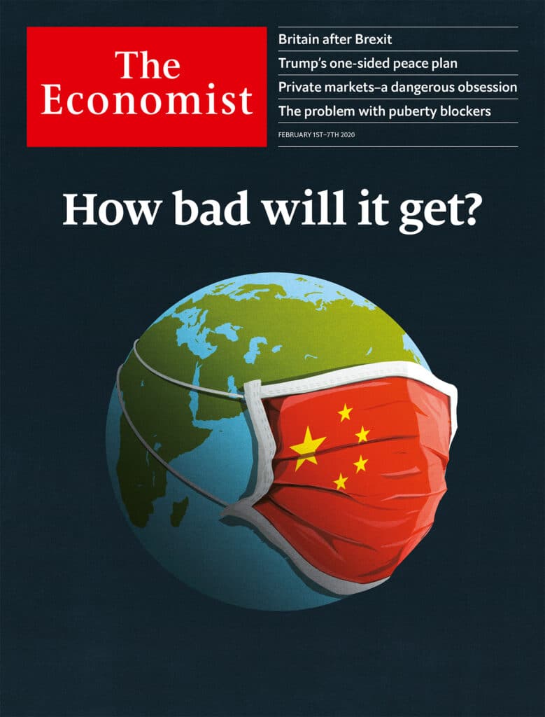 How bad will it get? (The Economist US edition) - Andrea Ucini - Anna Goodson Illustration Agency