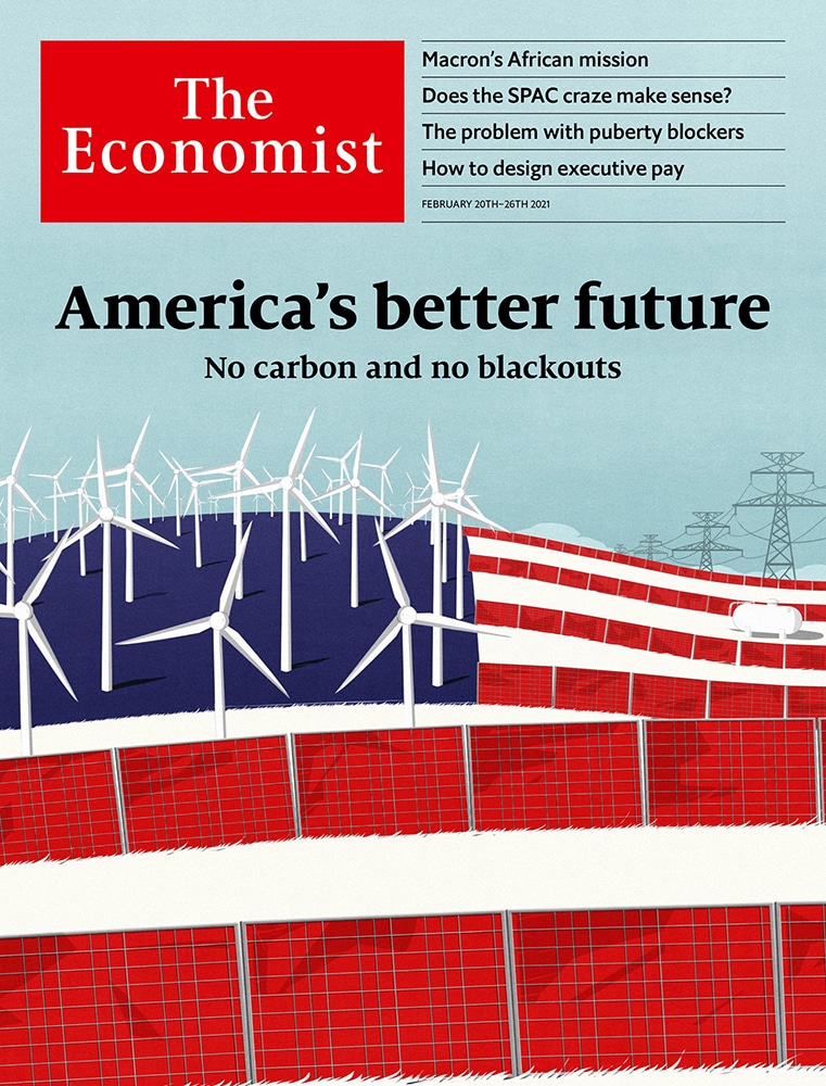 merica and climate change (The Economist) - Andrea Ucini - Anna Goodson Illustration Agency