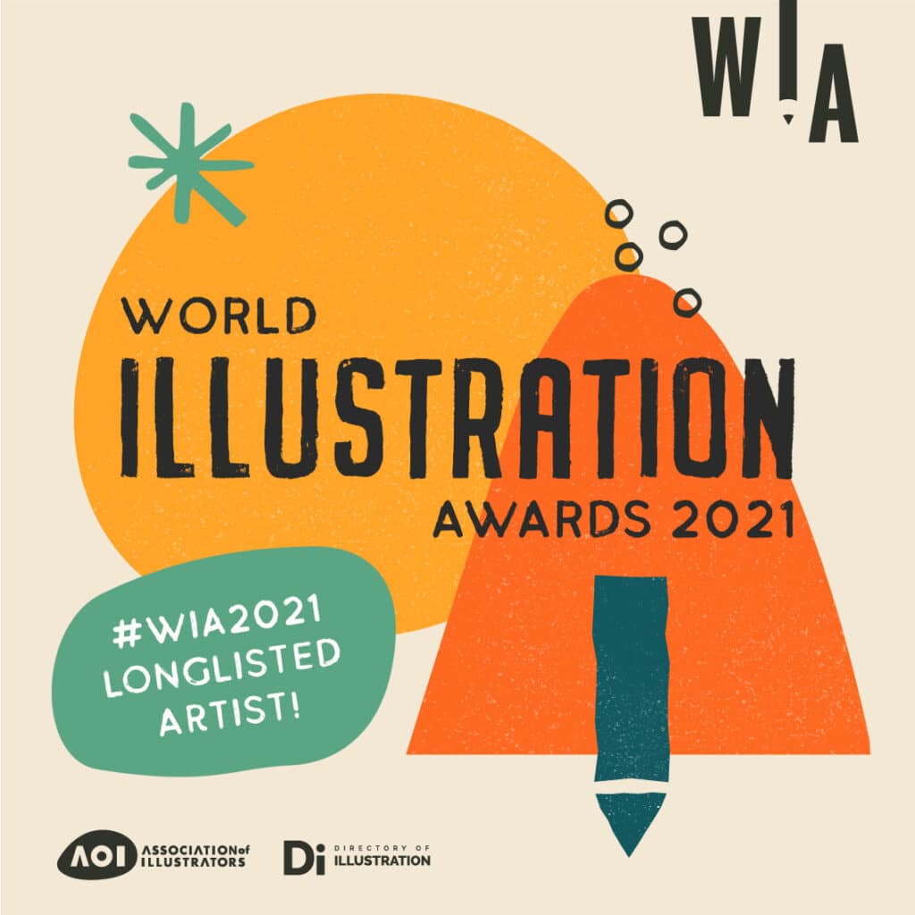 / Longlisted for The World Illustration Awards - Maren Amini - Anna Goodson Illustration Agency