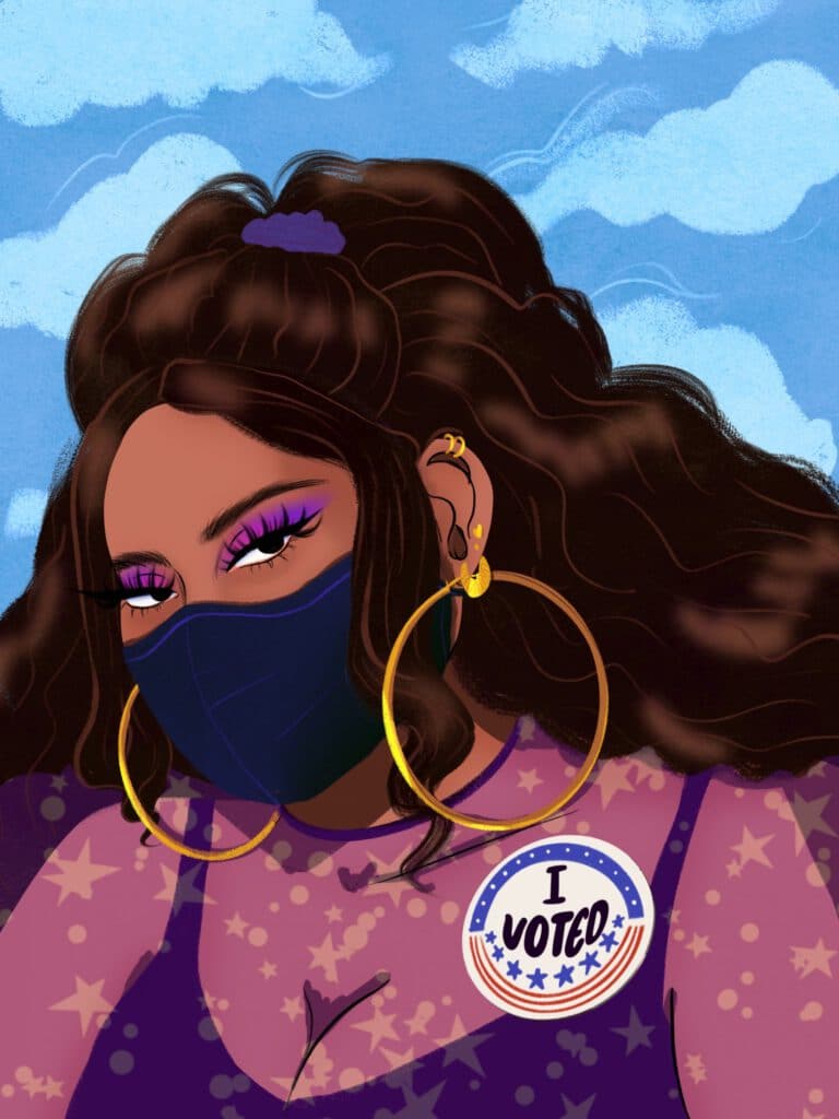 e asked our Gang to come up with illustrations to encourage people to Go Vote! Here&#8217;s what they came up with. - Anna Goodson - Anna Goodson Illustration Agency