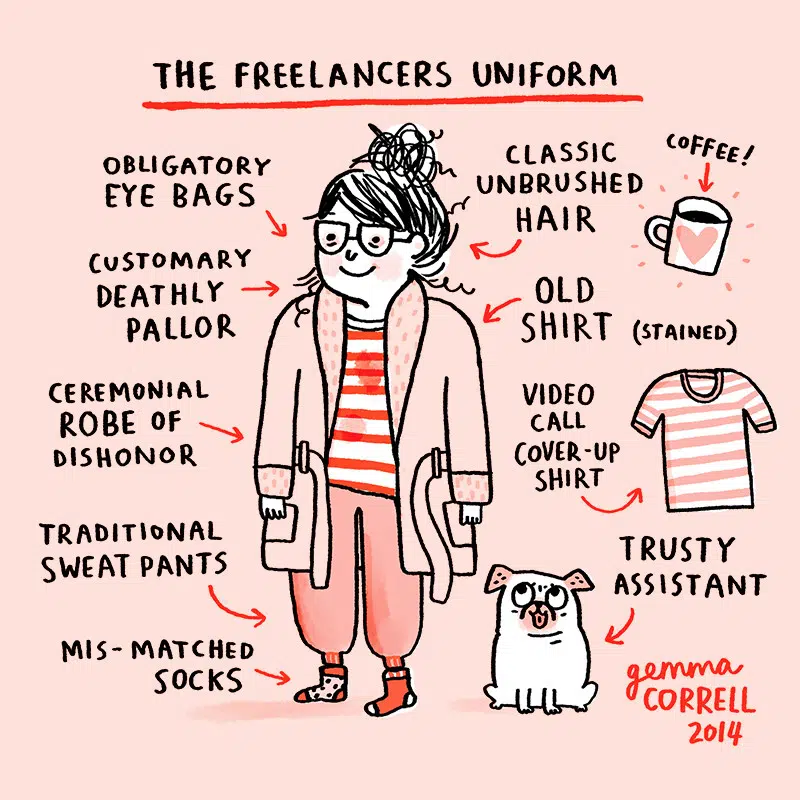he Advantages of being a Freelance Illustrator during these difficult times - Anna Goodson - Anna Goodson Illustration Agency