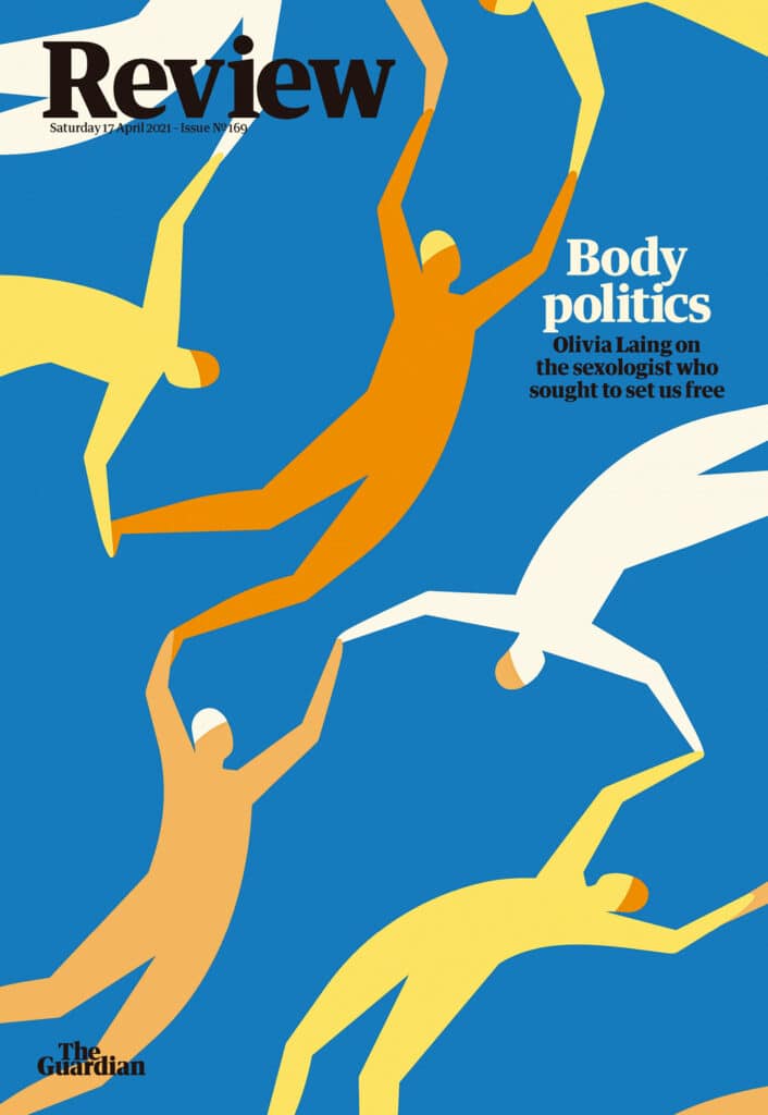 Cover Illustration for The Guardian Review Weekend - Jennifer Tapias Derch - Anna Goodson Illustration Agency