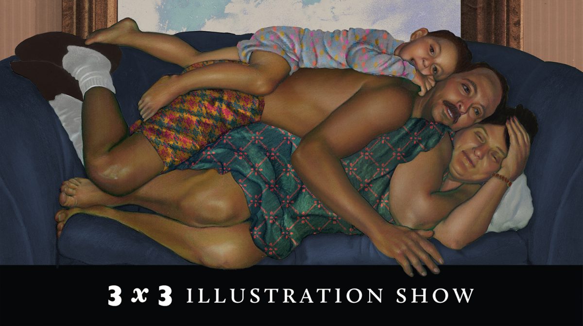 Two of his illustrations were selected for the 3X3 professional show - Dominic Bodden - Anna Goodson Illustration Agency