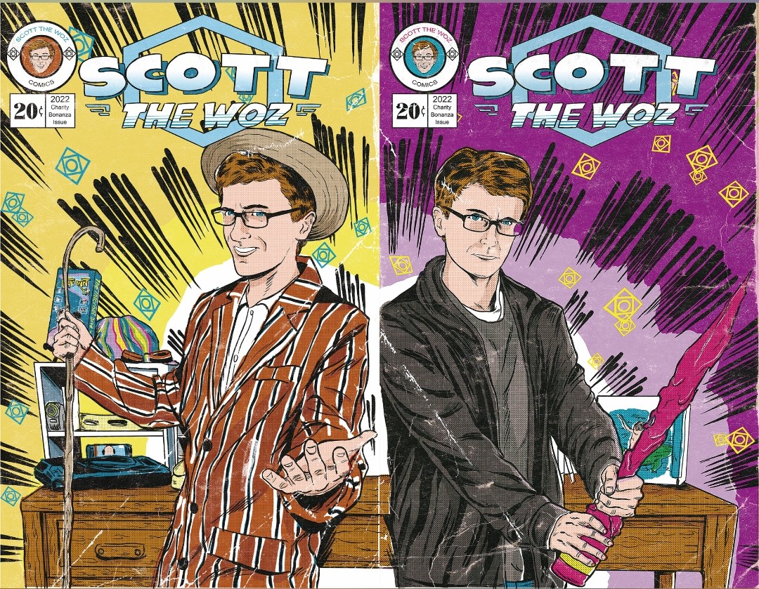 Scott the Woz / The Pixel Empire - Van Saiyan - Anna Goodson Illustration Agency