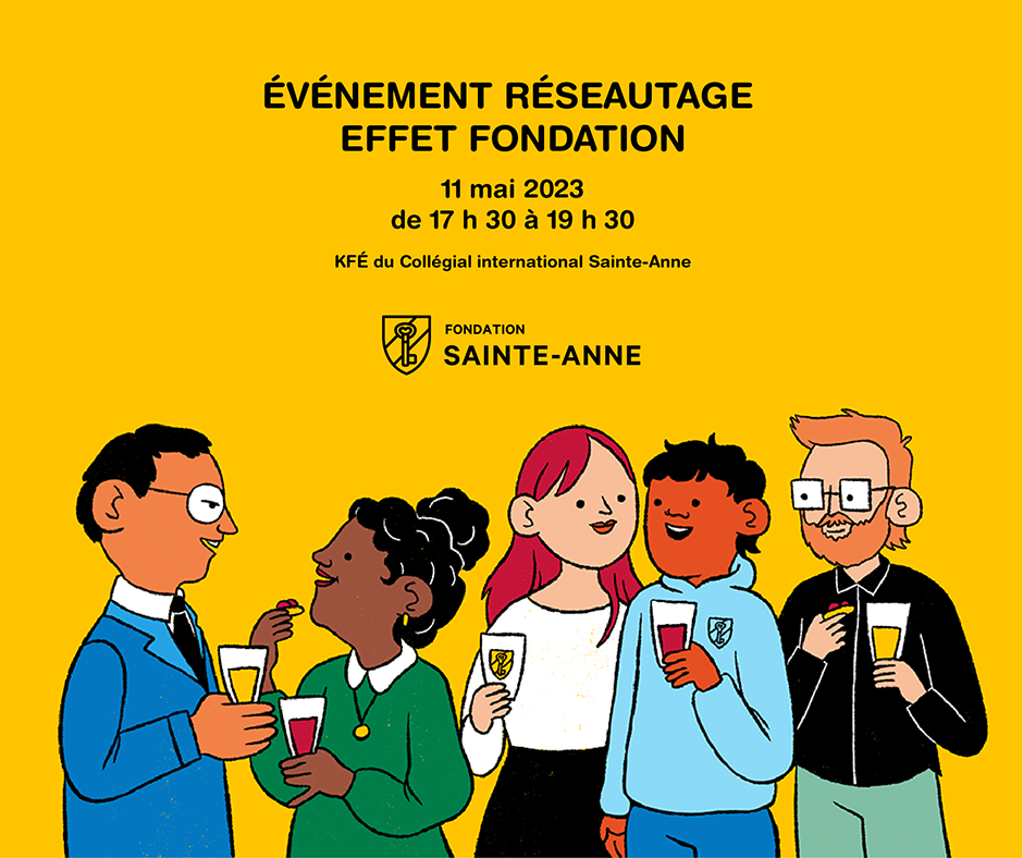 Fondation Sainte-Anne / Événement Réseautage - Audrey Malo - Anna Goodson Illustration Agency