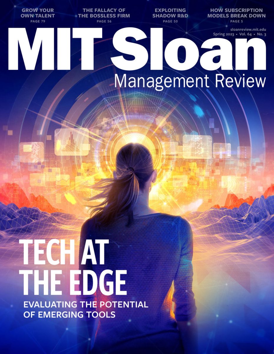 MIT / Sloan Management Review - Andy Potts - Anna Goodson Agence d'illustration