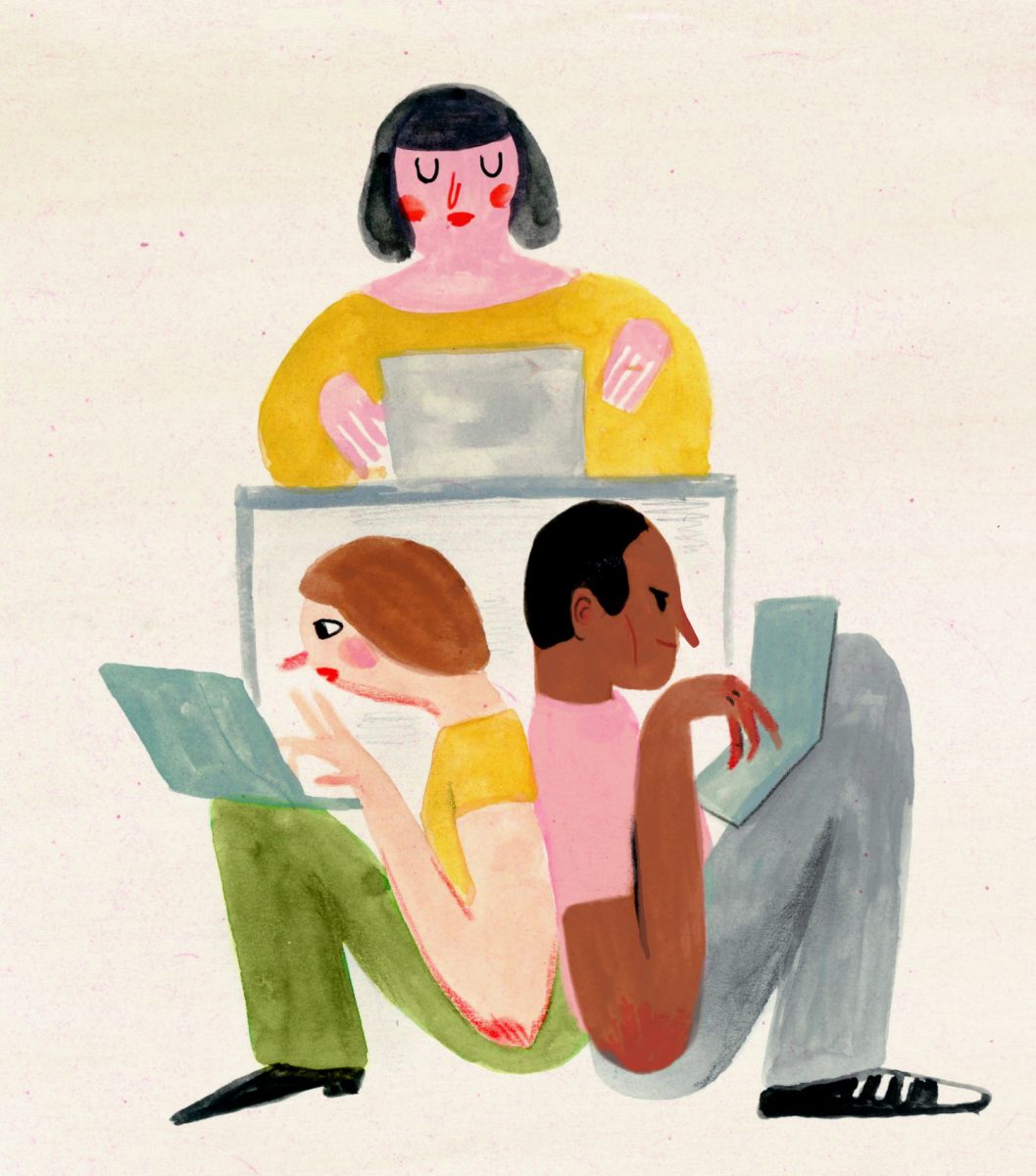 &#8220;How to be a digital nomad in Madrid&#8221;/  The Financial Times    - Agathe Bray-Bourret - Anna Goodson Illustration Agency