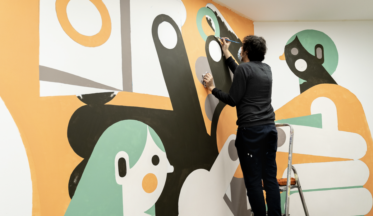 ringing Walls to Life with Mural Art - Anna Goodson - Anna Goodson Illustration Agency
