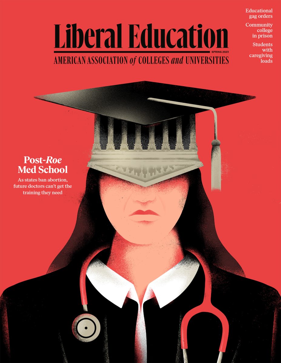 Sébastien Thibault / Liberal Education Magazine / How the US Supreme Courts Dobb&#8217;s decision on abortions affects colleges and students in the medical field - Sebastien Thibault - Anna Goodson Illustration Agency