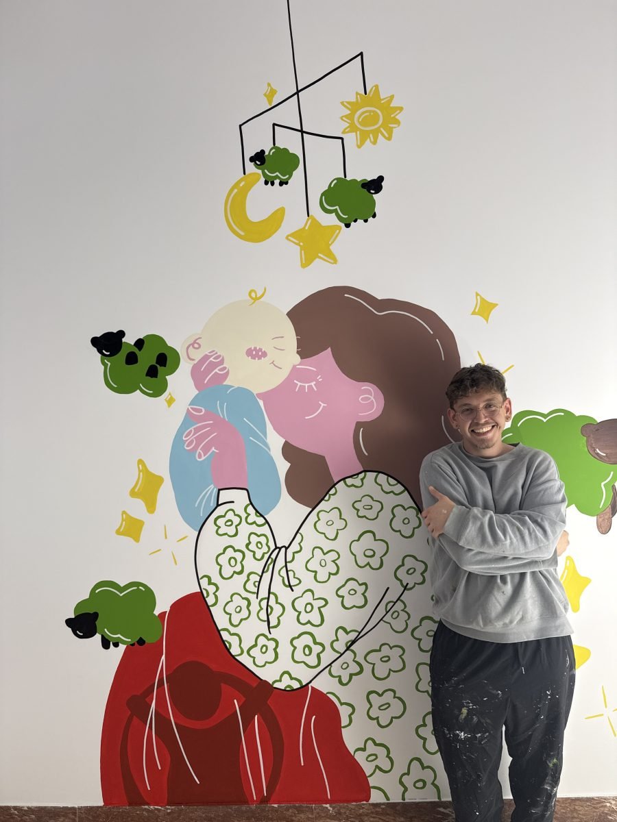 Save the children Romania / Mural for the Polizu Hospital and Maternity in Bucharest - Alex Antonescu - Anna Goodson Illustration Agency