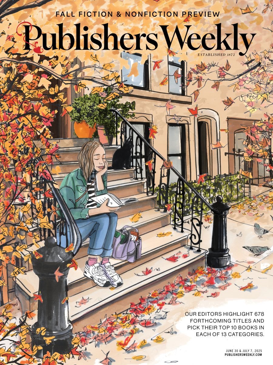 Publishers Weekly / Cover for Fall Fiction and Non Fiction preview - Clare Mallison - Anna Goodson Illustration Agency