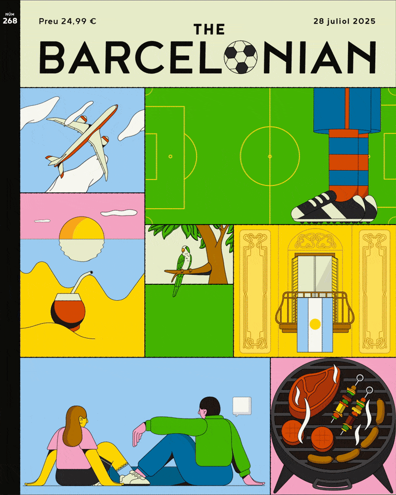 The Barcelonian / De l&rsquo;autre côté de l&rsquo;étang - Esteban Plazibat - Anna Goodson Agence d'illustration