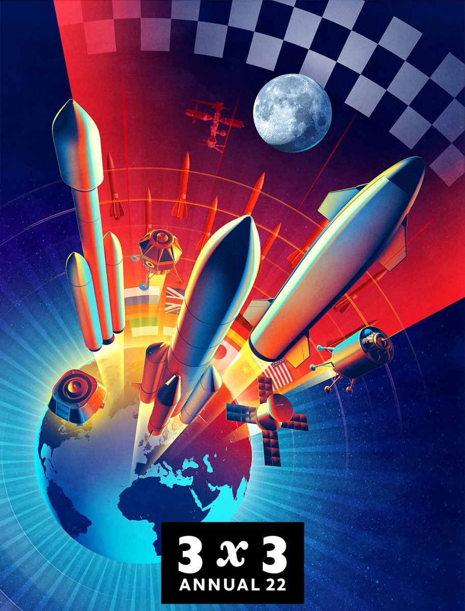 3&#215;3 Pro Show 22 / Merit Wins - Andy Potts - Anna Goodson Illustration Agency