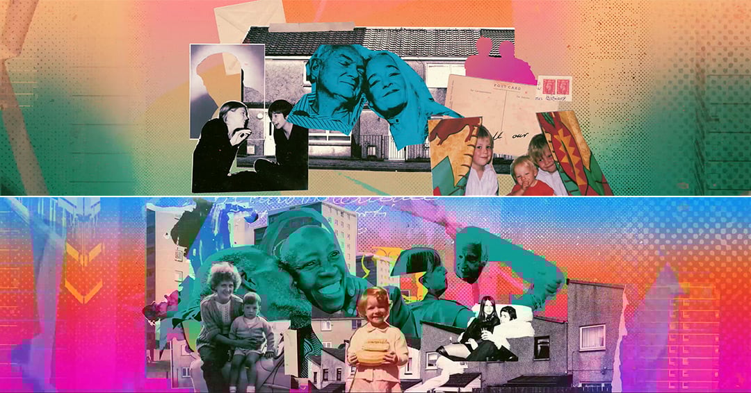 I’m Your Boss Films / Animations visuelles de la tournée Oasis Live ’25 - Andy Potts - Anna Goodson Agence d'illustration
