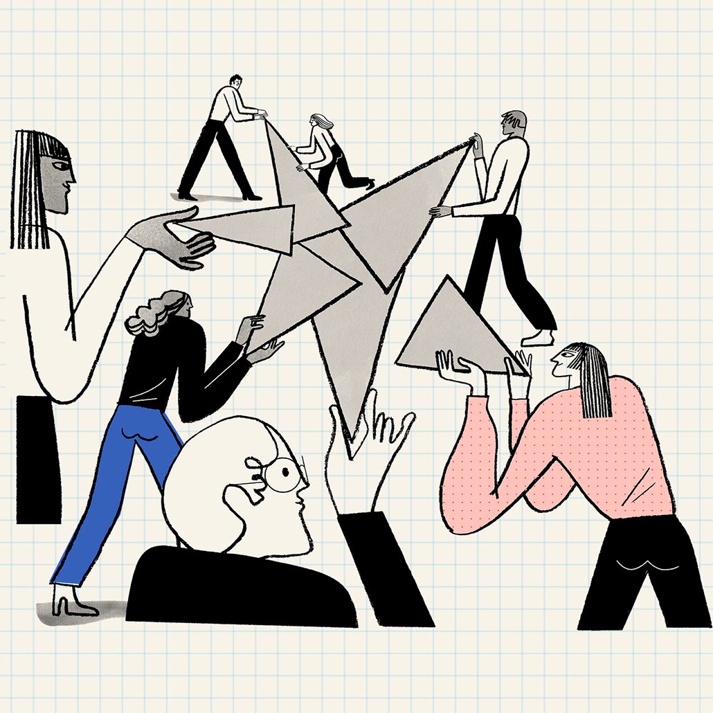 Plural business consulting / New branding , website - Stephanie Wunderlich - Anna Goodson Illustration Agency