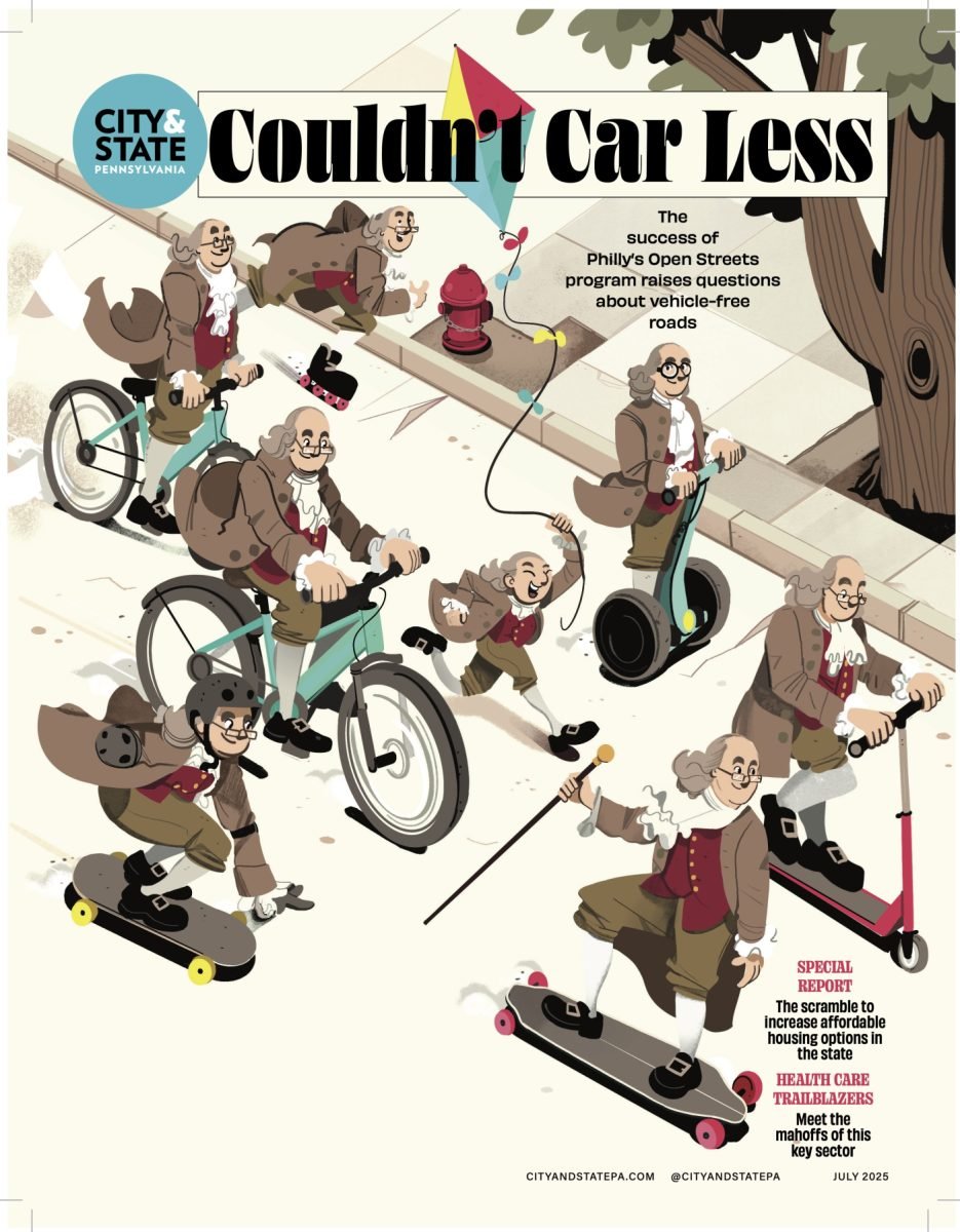 City and State Magazine / Pennslvania Open Street Initiatives - Nathan Hackett - Anna Goodson Illustration Agency