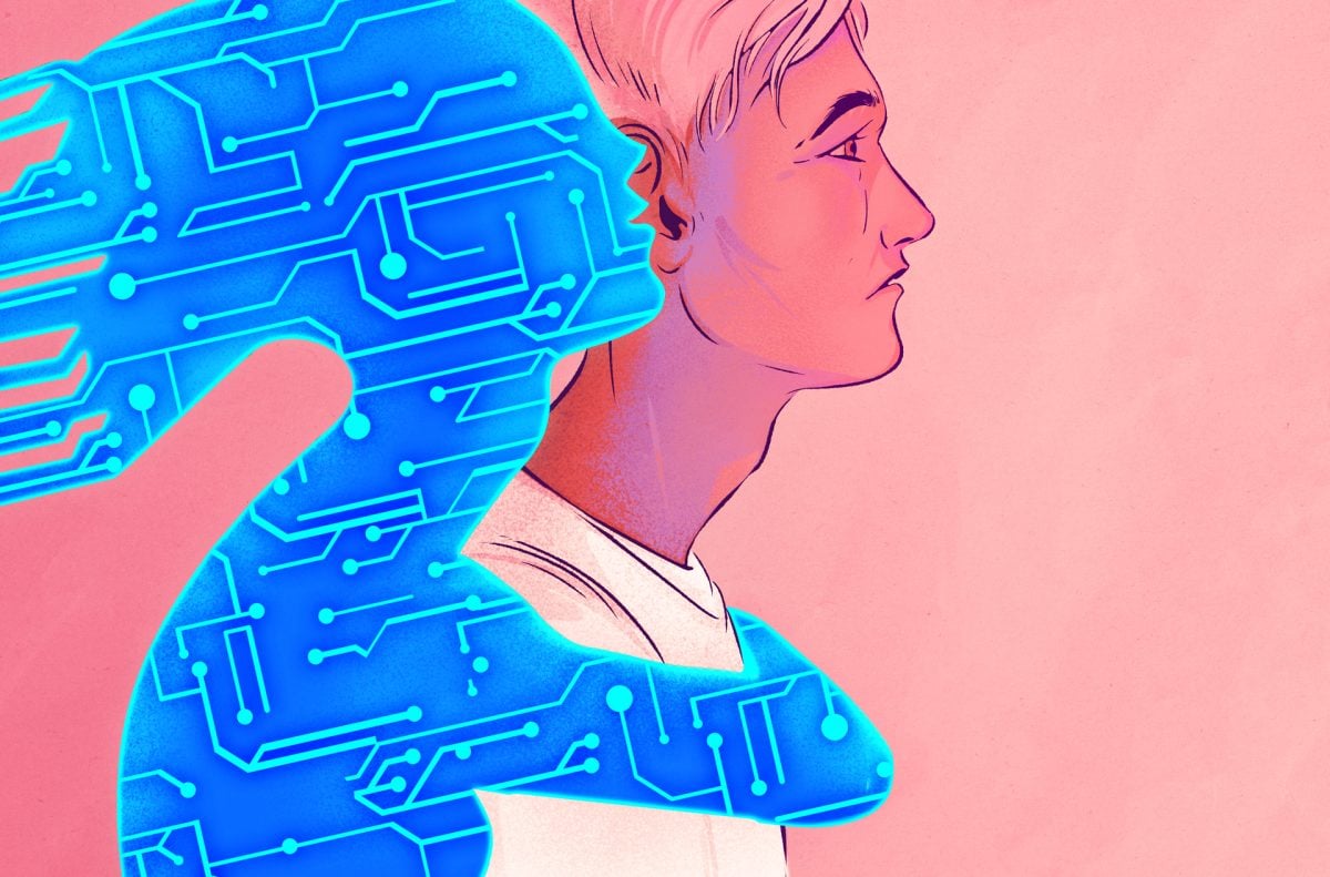 Newsweek PL / Discussion délirante - Kotynski - Anna Goodson Agence d'illustration
