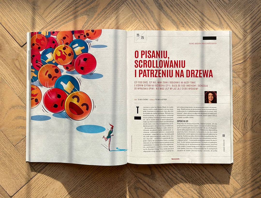 Newsweek / 25 most important events of the 21st century - Kotynski - Anna Goodson Illustration Agency