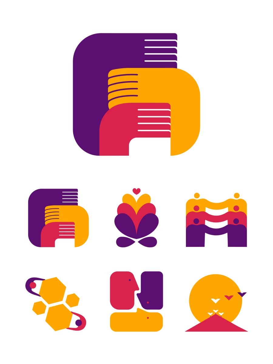 Freedom Together Foundation / Icon Series &#8216;A Bigger We&#8217; Report - Jennifer Tapias Derch - Anna Goodson Illustration Agency