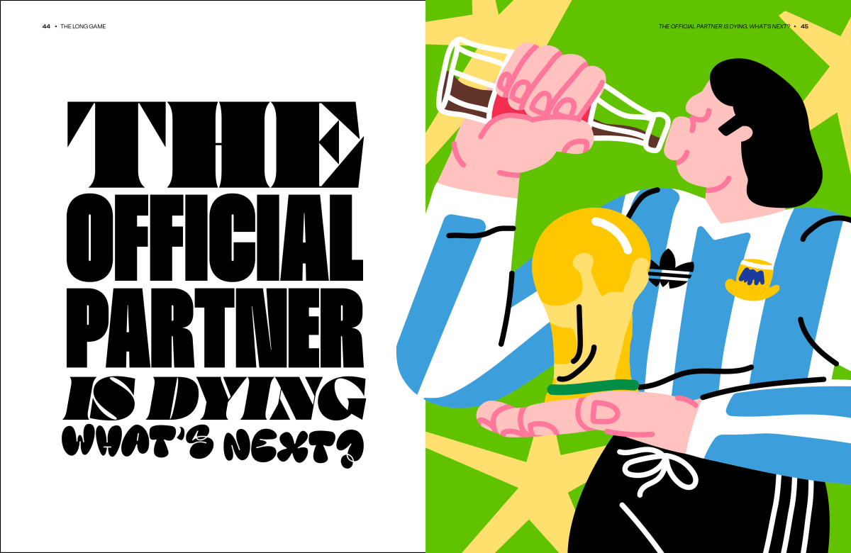 SportBusiness / The official partner is dying. What comes next? - Raphael Mendes - Anna Goodson Illustration Agency