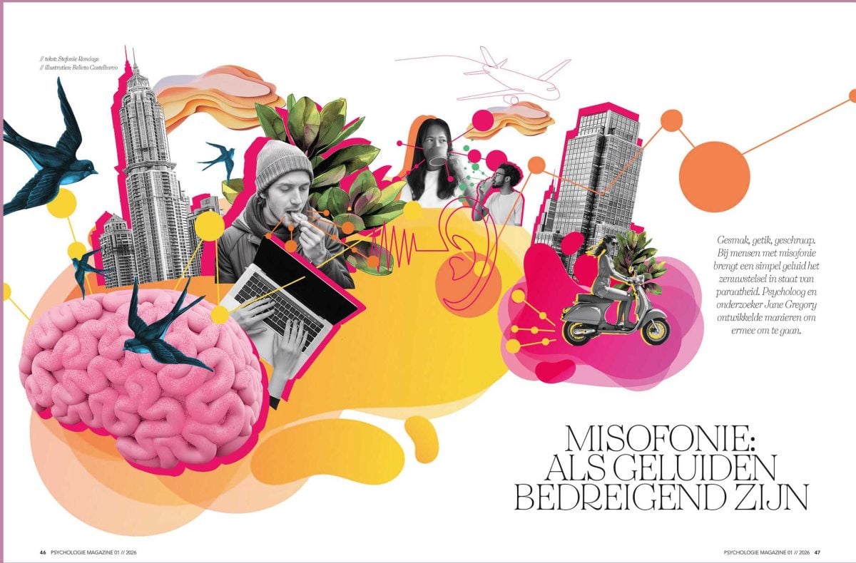 Psychologie Magazine / Misophonia - Belicta Castelbarco - Anna Goodson Illustration Agency