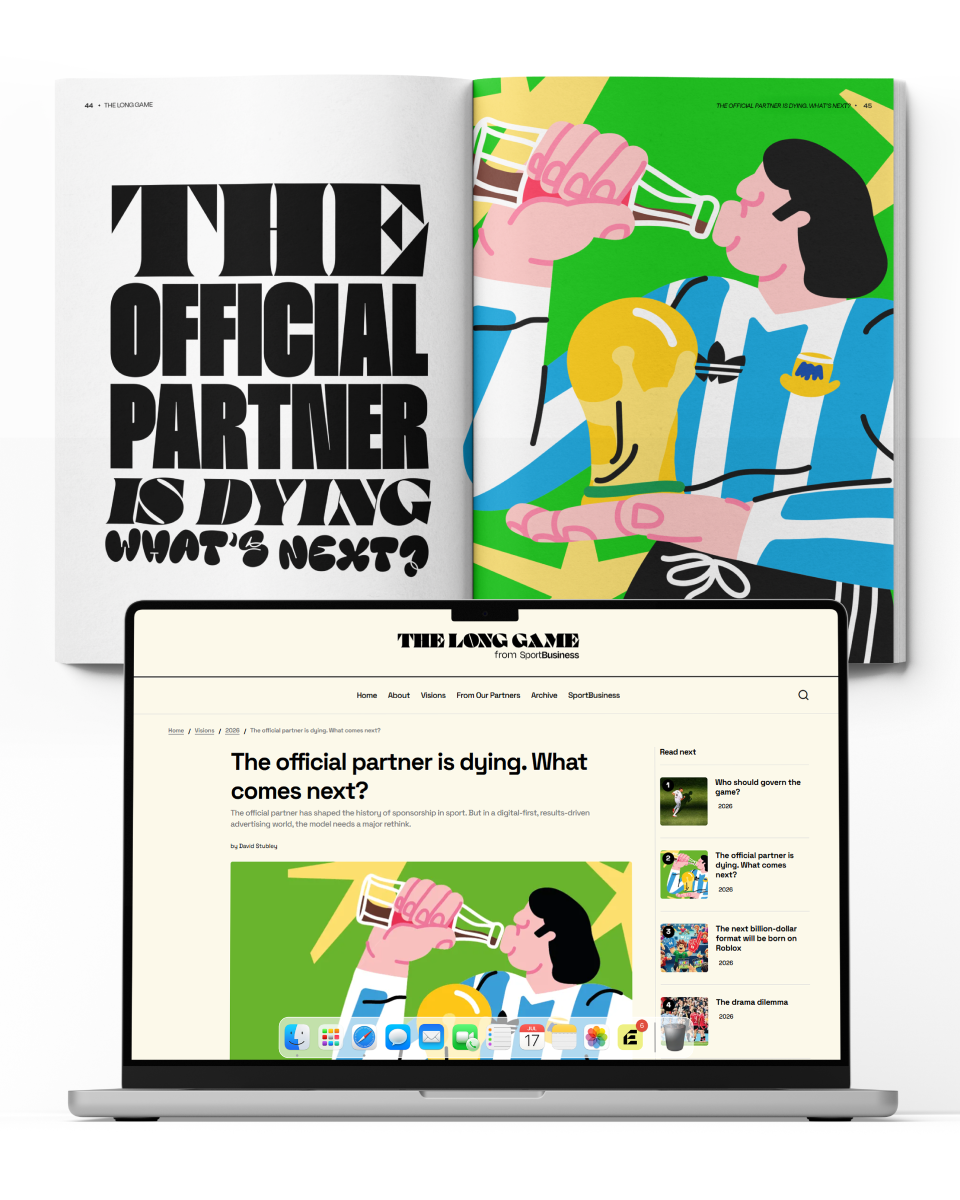SportBusiness / The official partner is dying. What comes next? - Raphael Mendes - Anna Goodson Illustration Agency