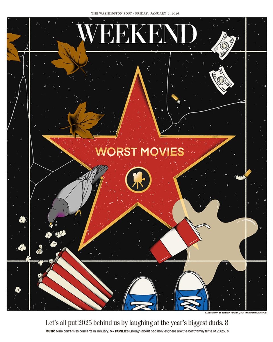 The Washington Post / The worst movies of 2025 - Esteban Plazibat - Anna Goodson Illustration Agency
