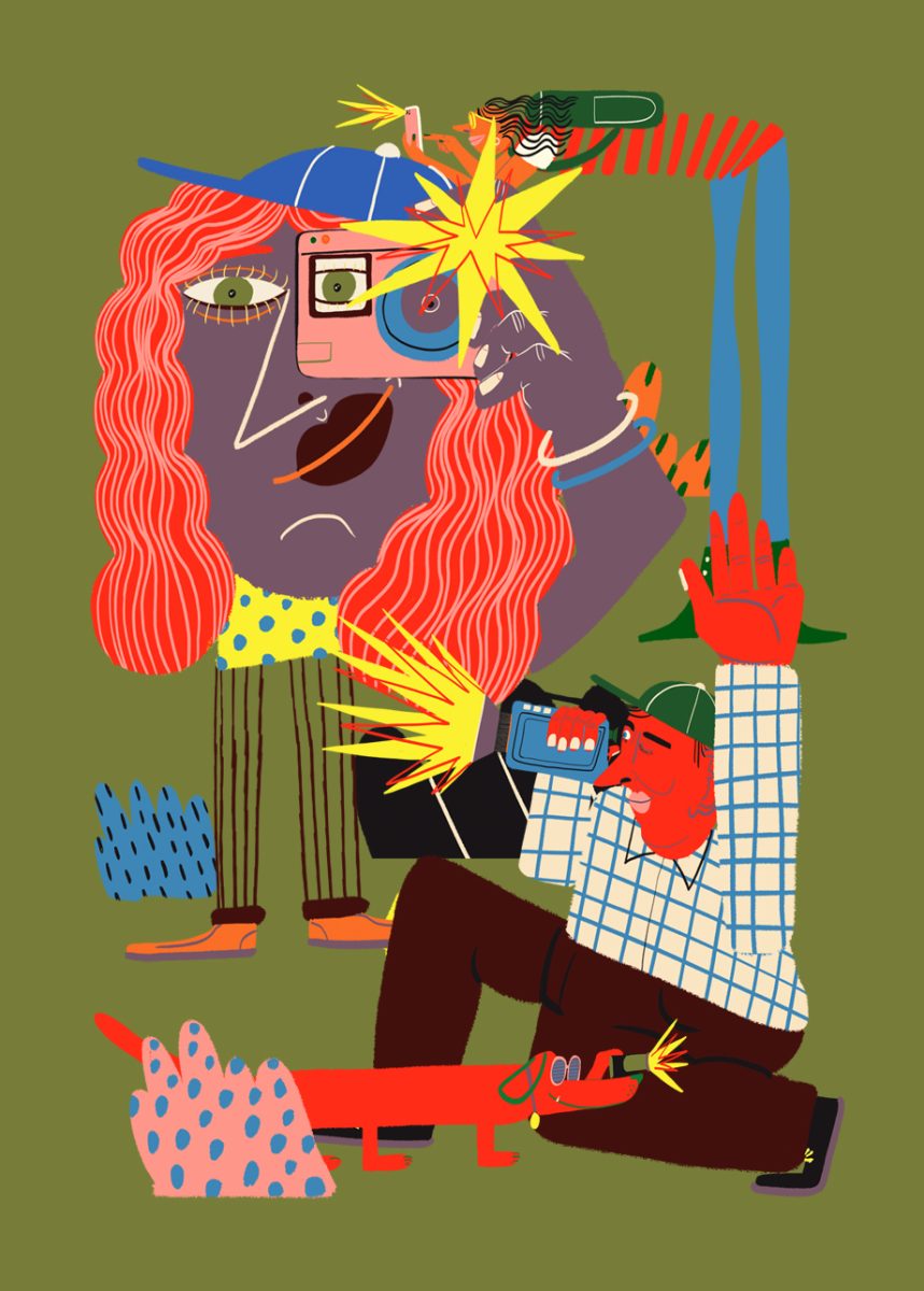 OMG BCN / Stairs - Miguel Manich - Anna Goodson Illustration Agency