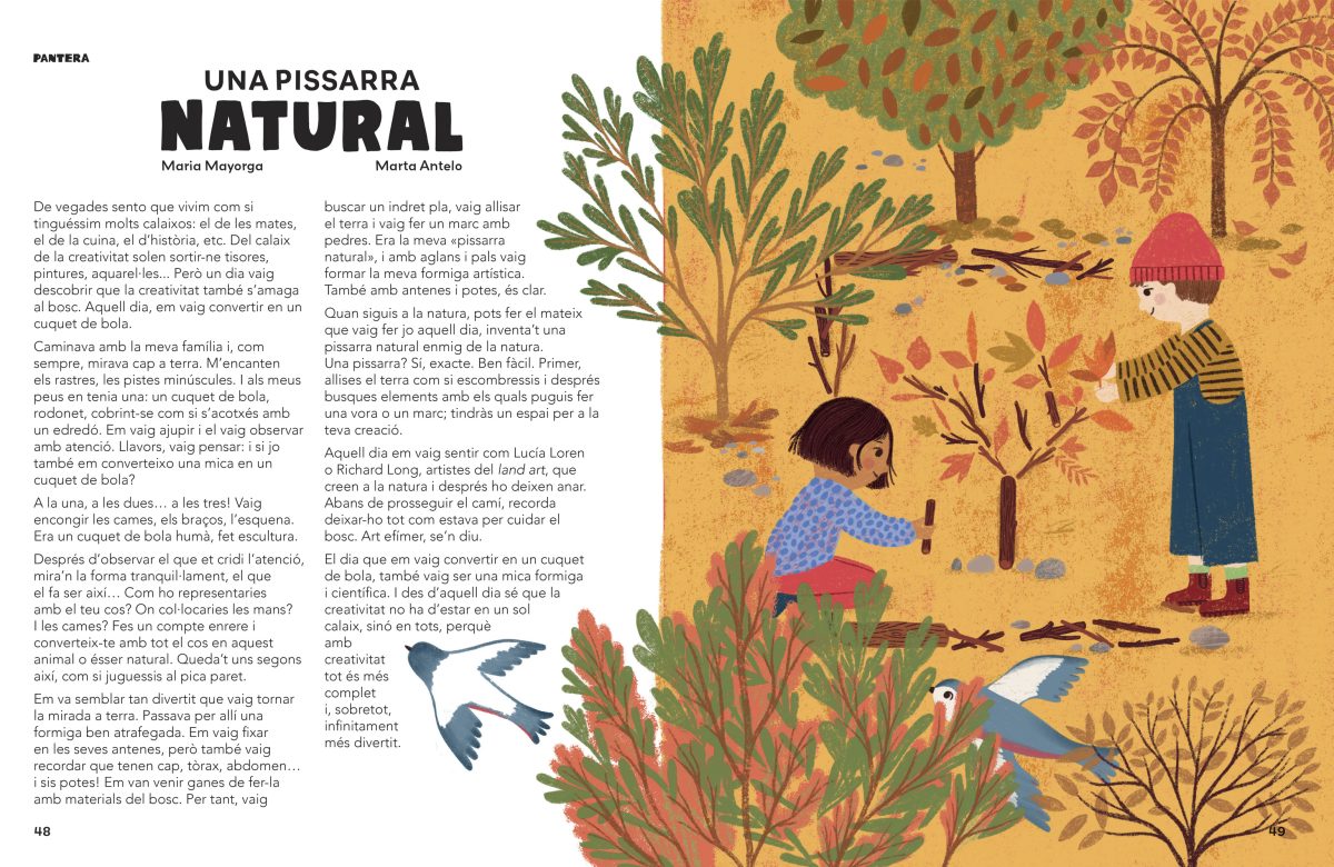 Savanna Books / Revista Pantera/ Nature Play - Marta Antelo - Anna Goodson Illustration Agency