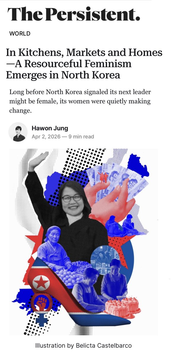 Belicta Castelbarco / The Persistent / A quiet feminism in North Korea - Bea Barros - Anna Goodson Illustration Agency