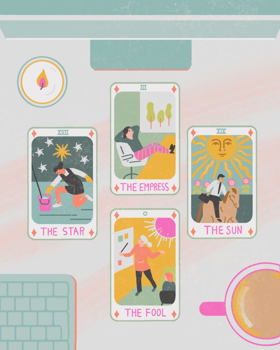 The Persistent / The Women Bringing Witchcraft Into the Workplace - Noemi Fabra - Anna Goodson Illustration Agency