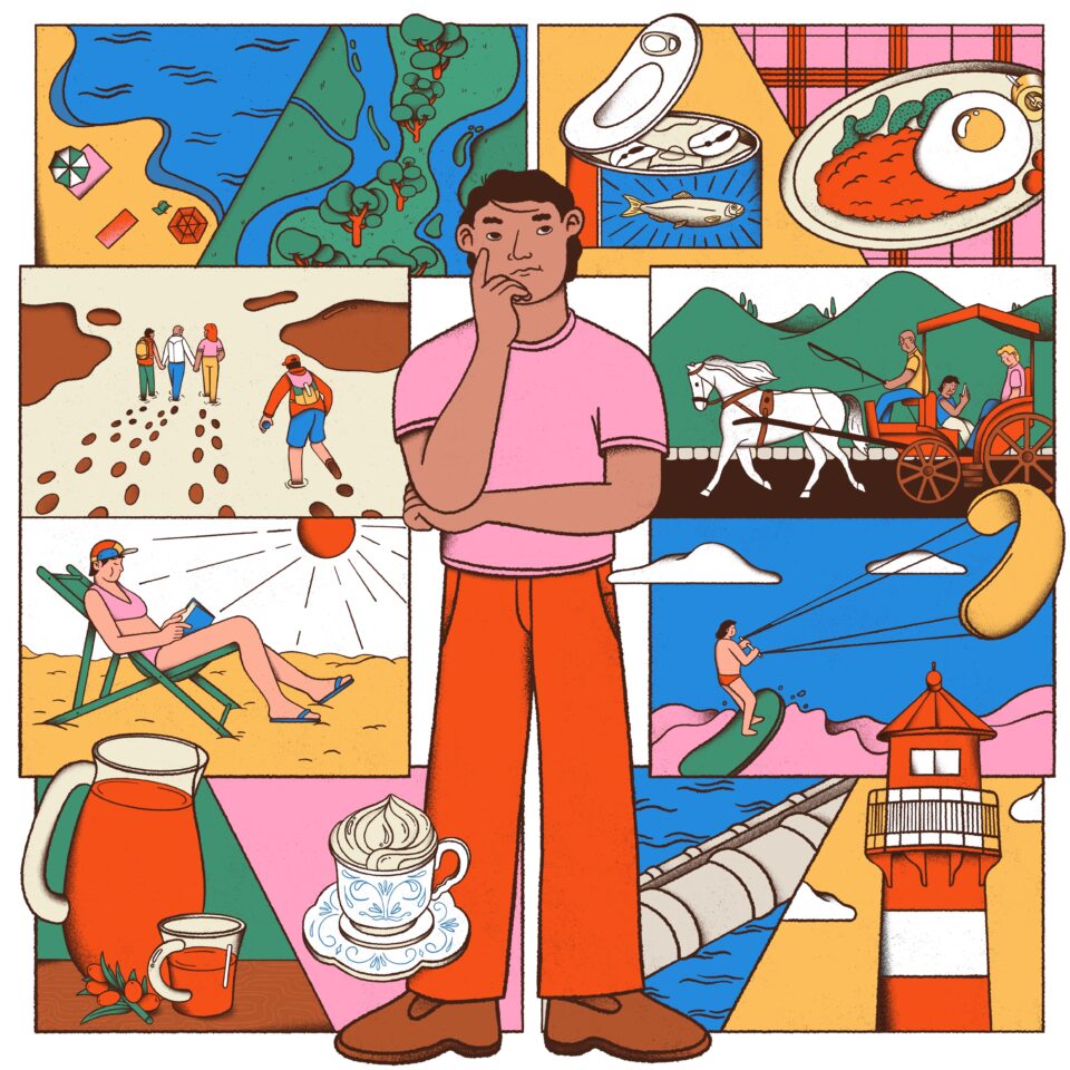 Esteban Plazibat / Ostdeutsche Allgemeine / Fischbrötchen, FKK und Friesentee. Krieg der Meere: Das große Glossar „Ostsee versus Nordsee“