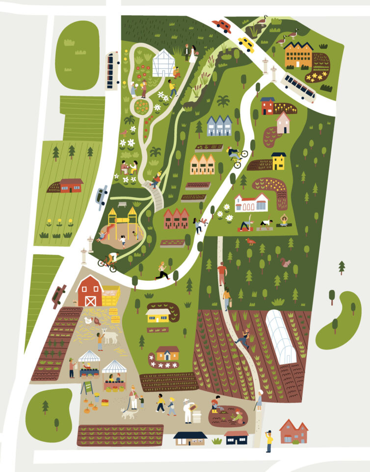 Oskar Group Agrihood Map