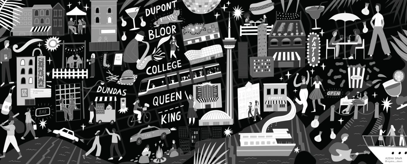 Rogers Centre Mural – Nightlife