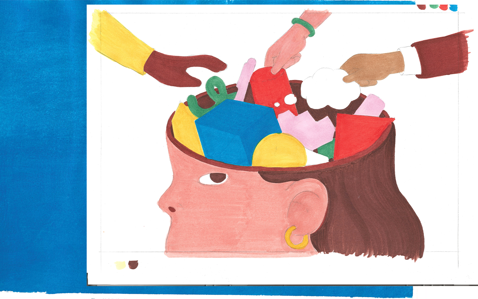Esteban Plazibat / Wall Street Journal / The High Cost of Thinking for Free