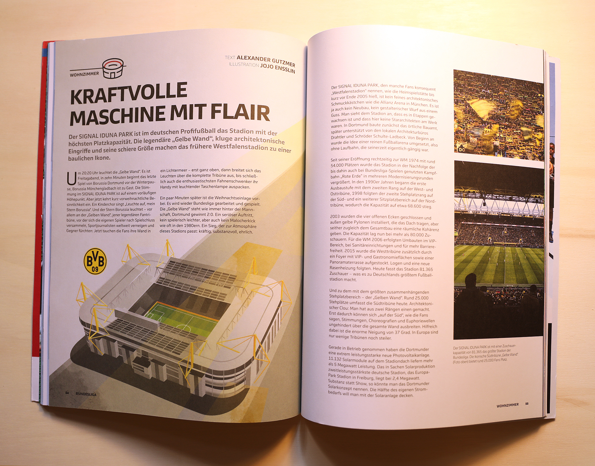 Jojo Ensslin / DFL Magazin – Bundesliga / Wohnzimmer